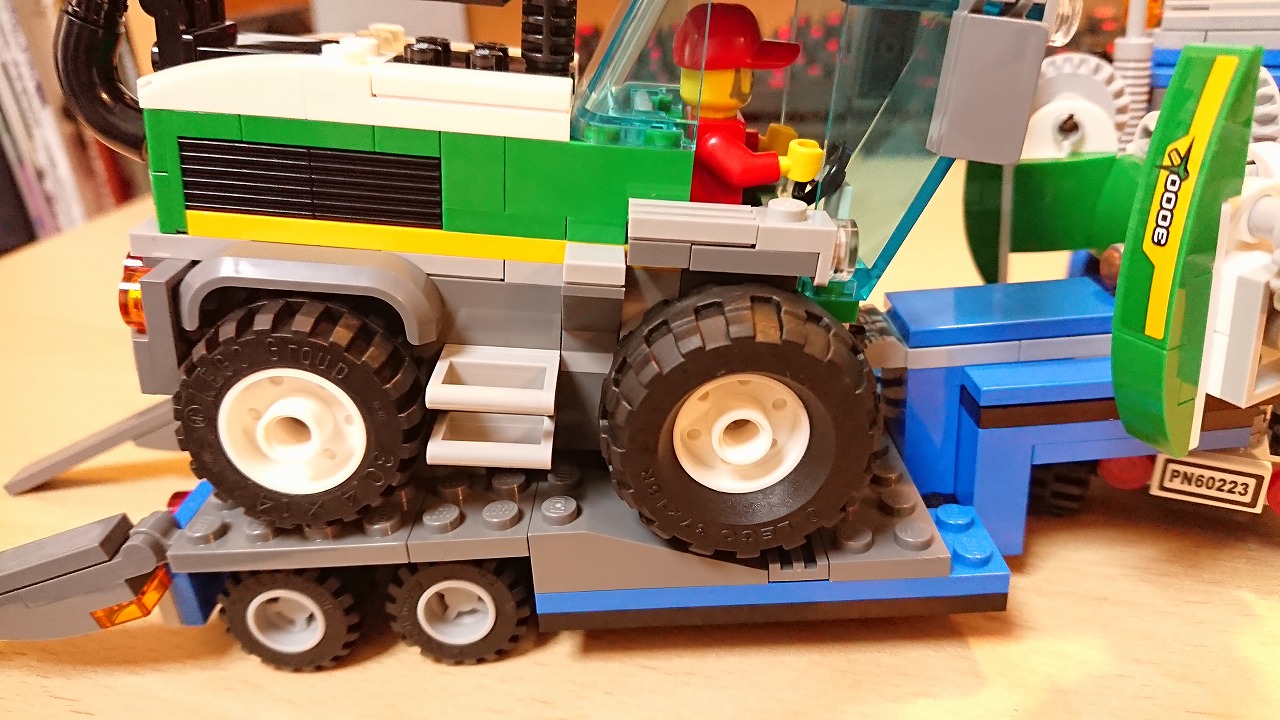 Lego - レゴ(LEGO) シティ 収穫トラクターと輸送車 60223 の+