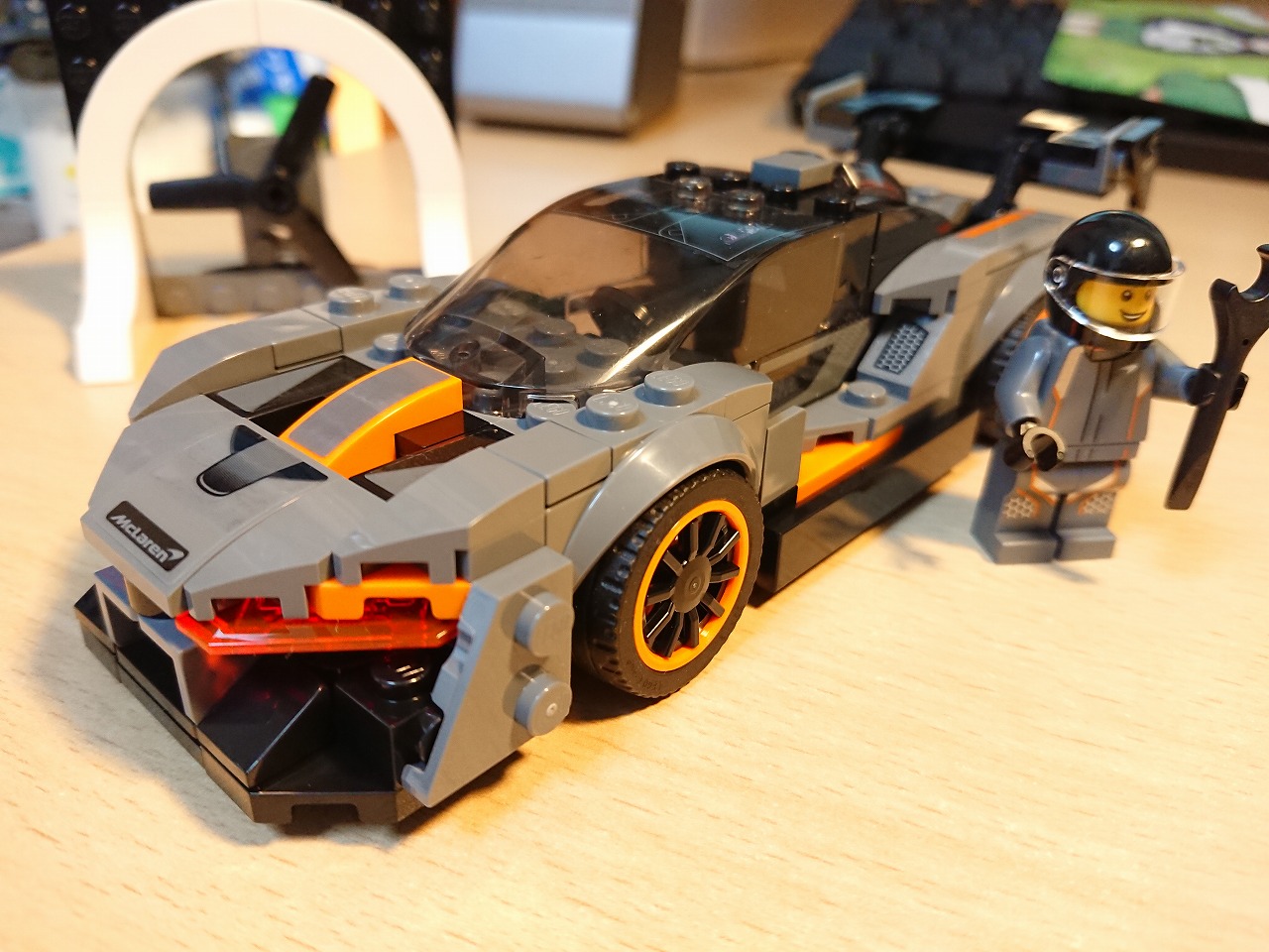 レゴ (LEGO) スピードチャンピオン マクラーレン・セナ 75892 を作ってみた