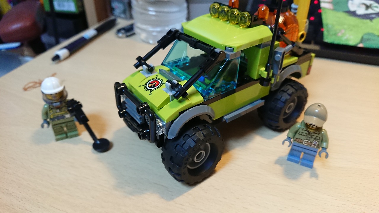 レゴ (LEGO) シティ 火山調査トラック 60121 を作ってみた