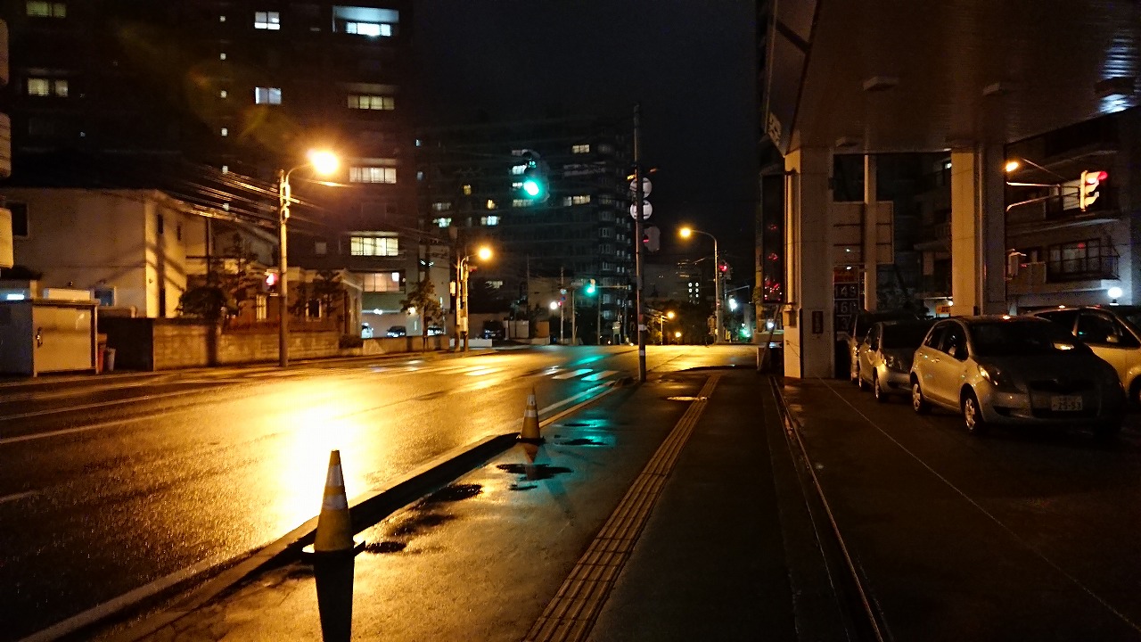 札幌は今日も雨だった