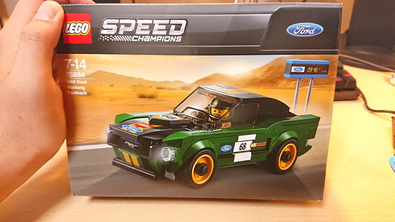 レゴ(LEGO) スピードチャンピオン 1968 フォード・マスタング 