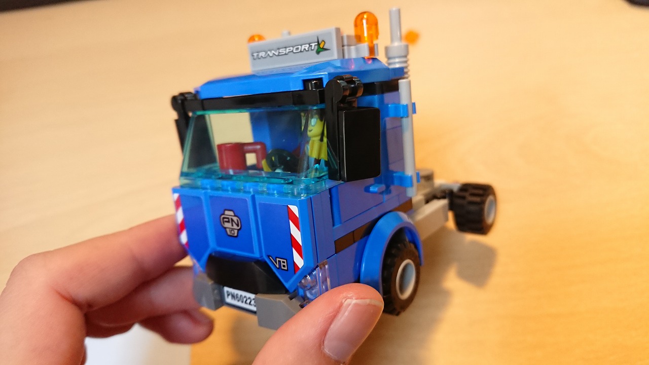レゴ(LEGO) シティ 収穫トラクターと輸送車 60223を作ってみた(その１)～トラックの作成～
