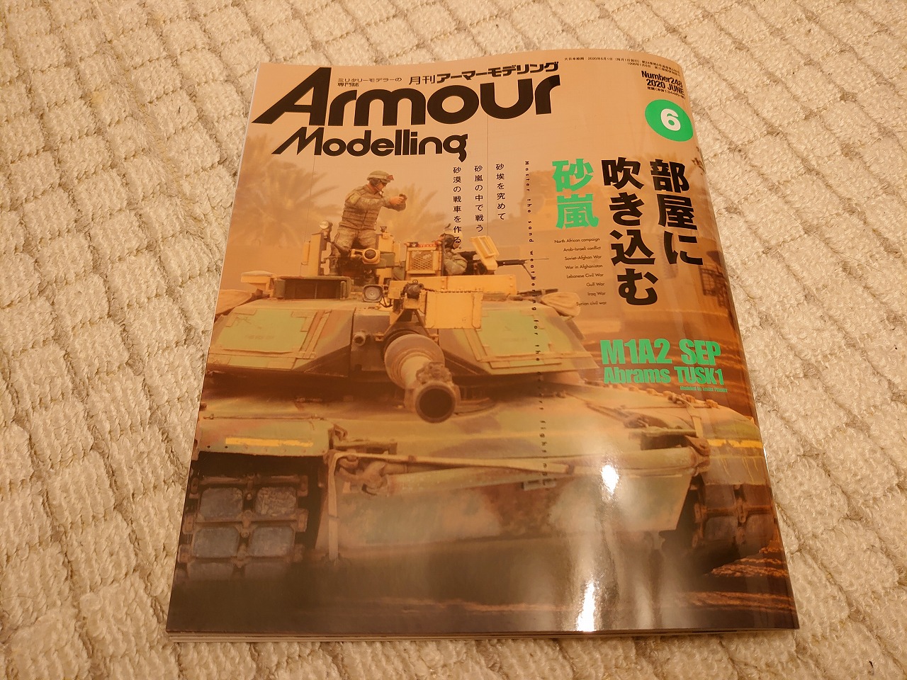 【最近購入した物】Armour Modelling 2020年 06 月号・カメラモジュールなど
