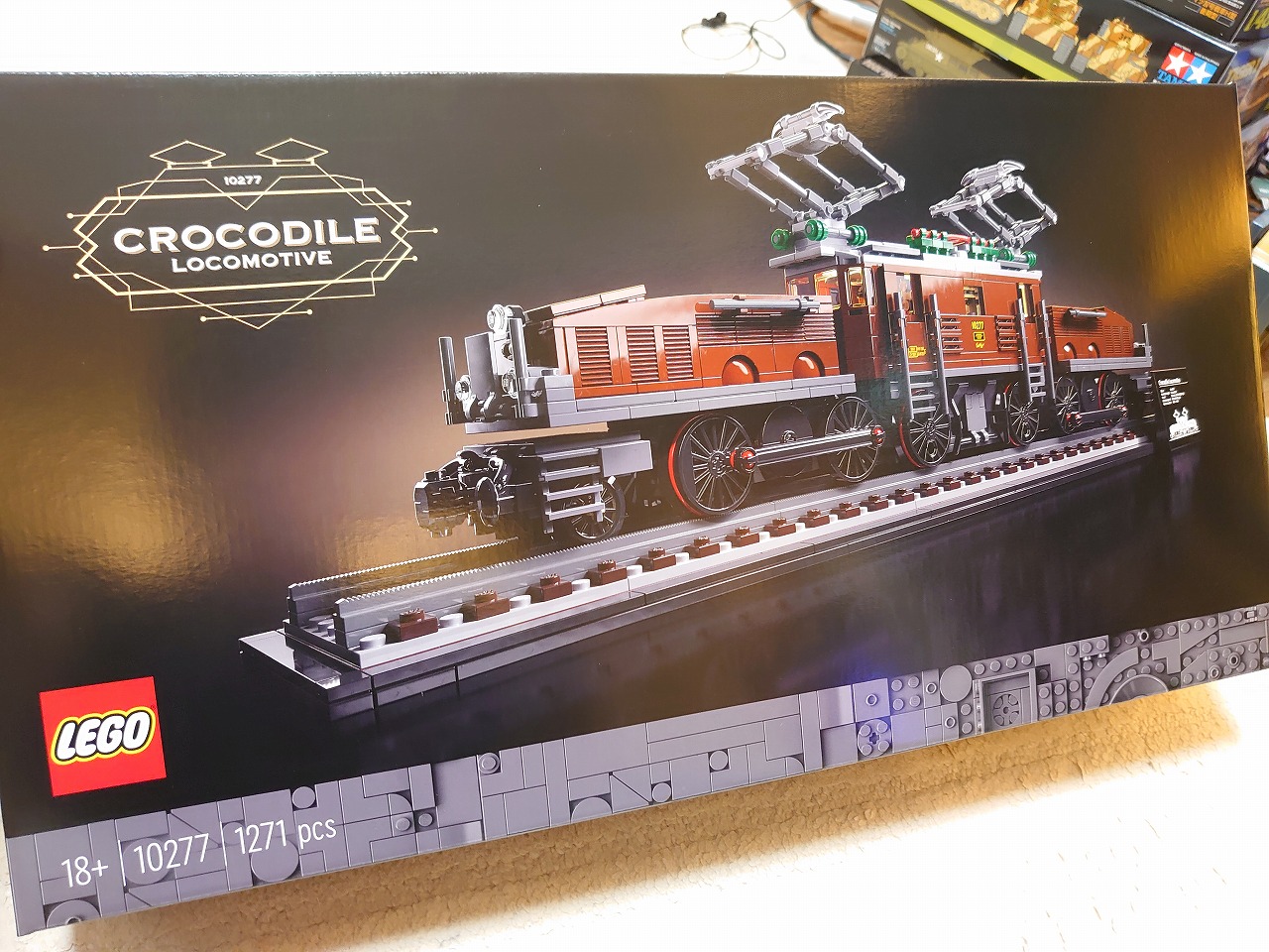 【最近購入した物】LEGOクロコダイル電気機関車10277とLEGO 40周年限定 40370 Steam Engine